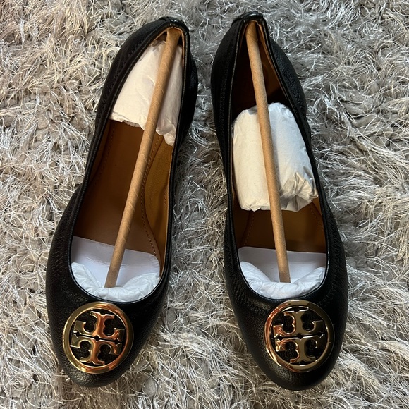 TORY BURCH BALLERINA FLATS - Picture 2 of 9